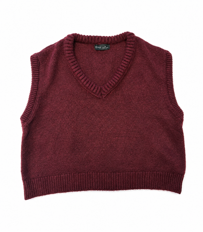Bordo süveter