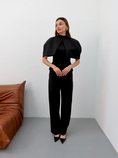 Siyah Pelerinli 3’lü takım